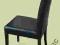 KRZESŁO F4, tapicerowane, czarne, wys.96cm !