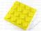LEGO Płytka 4x4 żółta