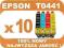 10x TUSZE DO EPSON C64 C66 C84 C86 CX3600 CX3650