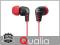 Qualia Słuchawki douszne SONY MDREX37B czerwony