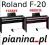 Roland F-20 CB czarny lub DW orzech - pianino