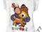 J939E DISNEY MODNY SHIRT ECRU Z NADRUKIEM 176/182