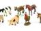 A1761 Zwierzęta gospodarskie figurki
