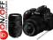 NIKON D3100 +18-55 VR +70-300 T NOWE GW/F-VAT