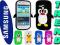 BACK CASE 3D PINGWIN GALAXY TREND KOLORY + FOLIA