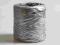 Rafia sznurek wstążka AŻ 5 METRÓW SREBRNA (R17)