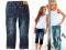 A295Z GRANATOWE SPODENKI JEANS 164 B.P.C.