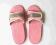 ADIDAS modne różowe klapki dla dzieci roz. 33