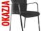 Krzesło konferencyjne klasyczne ISO 012czarne /726