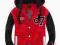 CIEPŁA CHŁOPIĘCA BLUZA BEJSBOLÓWKA CZERW-CZA 164