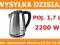 ELESKO C31 CZAJNIK BEZPRZEWODOWY 1,7L 2200W  INOX