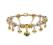 Bransoletka .ALOV. Charms.Murano.925.  WALENTYNKI.