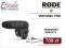 PROFESJONALNY MIKROFON DO KAMERY RODE VIDEOMIC PRO