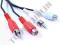 KABEL 2xRCA WTYK 2xRCA GNIAZDO 3m