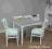 Prowansalski stół *100% drewno* shabby chic* biały