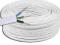 Przewód YDYp 3x1,5 żo biały 450/750V /100m/