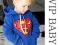 _VIP_BABY_Bluza SUPERMAN ciepła:)rewelka:) 116-122