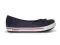 BUTY BALERINKI CROCS CROCBAND NAVY FLAT 37,5EUR