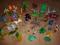 Duży zestaw zabawek figurki zwierzaki 47szt