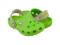 Coqui Little Frog chodaki limonka-beż Clogs 24-33
