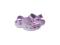 Coqui Little Frog chodaki fiolet wzory Clogs 24-33