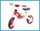 Rower Rowerek Biegowy Spokey Mite biało/czerw