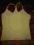 Top na ramiączkach, żółty