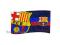 FCB161: FC Barcelona - flaga klubowa