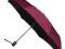 Klasyczna składana parasolka bordowa, automatyczna