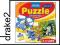 PUZZLE ZWIERZĘTA GRA PLANSZOWA [KSIĄŻKA]