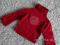 760e Czerwony Sweterek golfik 116 - 122
