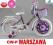Rower 20 cali Karbon KITTY BIKE (Violet)