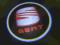 LED LOGO SEAT SHADOW LIGHT CREE 2szt + OTWOR JAFRA