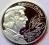 N595 *FJODA* Medal WIELCY POLACY CHOPIN srebro