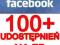 100+ Udostępnień Twojego linku na FB - W 120 MIN !