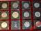 Starocie, zestaw monet, XVIII, XIX, XX w