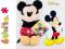 DISNEY Myszka Mickey MIKI Flopsie PLUSZ 20 cm 0+