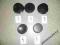 gałki stare radia zestaw nr. 4