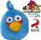 MASOTKA Angry Birds 20 cm - niebieski ptak