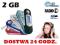 2GB Odtwarzacz mp3 radio dyktafon + 2 gratisy M07