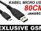 Kabel micro USB HTC Windows Phone 8S 8X Mozart 7