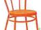 KRZESŁO METAL/PLASTIK NEON POMARAŃCZ HALMAR NOWOŚĆ