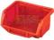 41szt Pojemnik magazynowy Ecobox mini czerwony 41szt Pojemnik magazynowy Ecobox mini czerwony