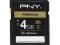 KARTA SD  PNY. 4GB . NOWA