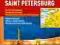 Sankt Petersburg. Plan miasta, laminowany 1:15 000