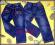 MOTO CROSS spodnie jeansowe 98-104(4l)