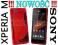 GUMA S-LINE XPERIA M C1904/05 CZERWONY + GRATIS