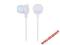 SŁUCHAWKI GEMBIRD MP3 3.5MM JACK WHITE
