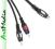 kabel 1RCA gniazdo - 2RCA wtyki - VITALCO