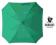 Parasol kwadratowy automatyczny zielony 07941.05